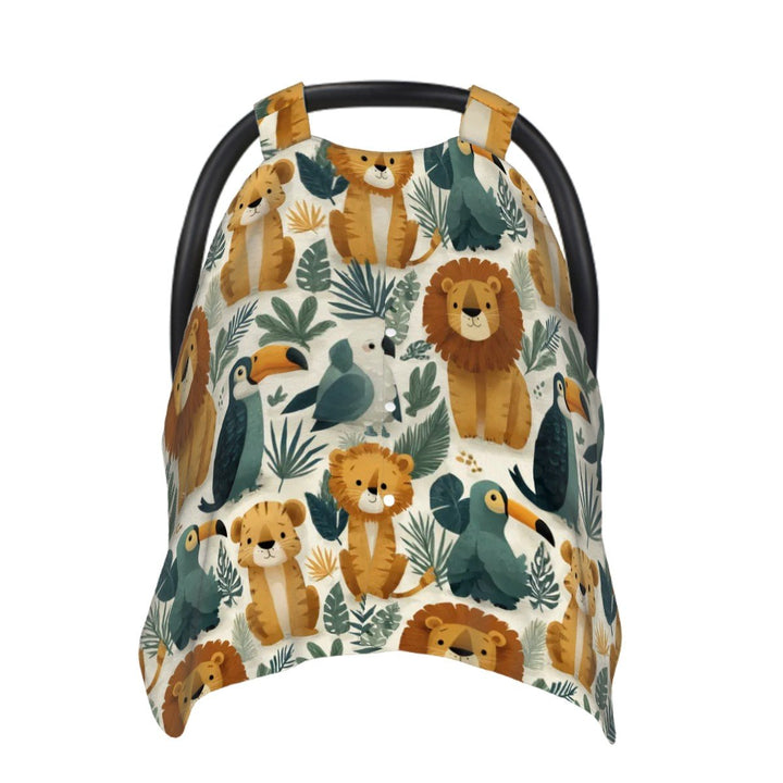 Jungle Animals Car Seat Cover