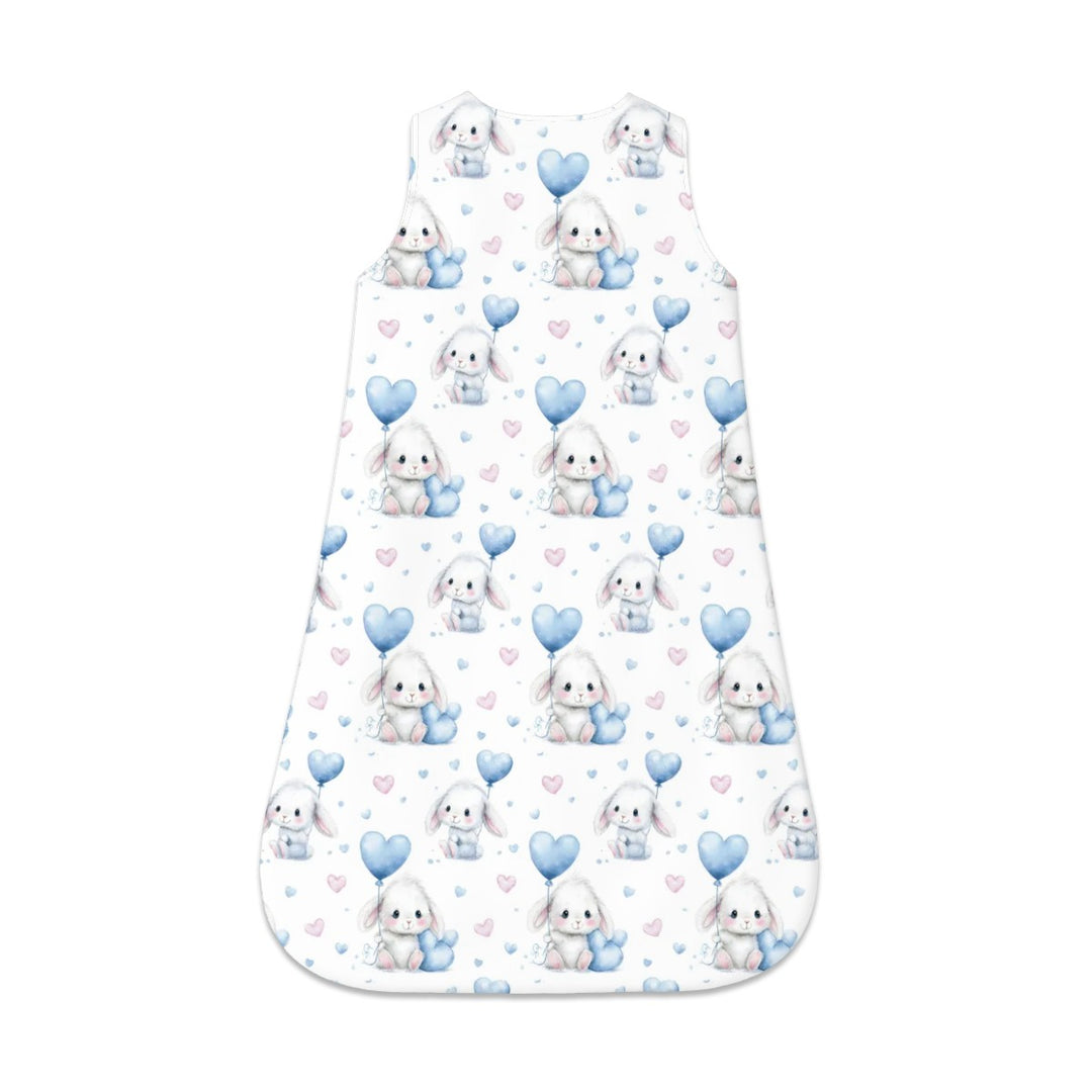 Rabbit and Balloons Sleeveless Baby Sleep Sack