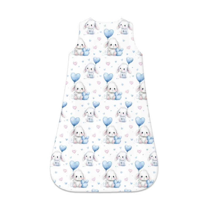 Rabbit and Balloons Sleeveless Baby Sleep Sack