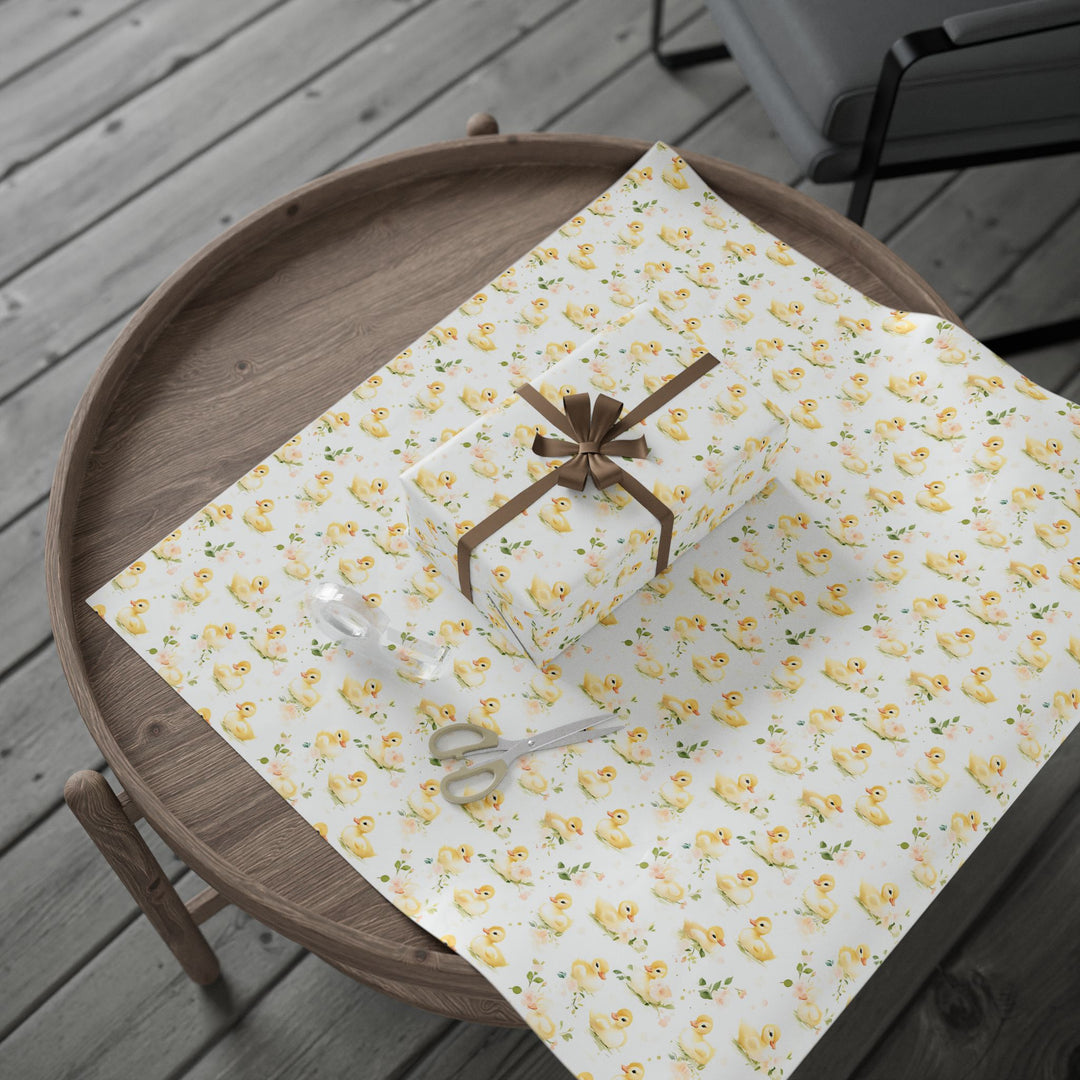 Cute Duckling Wrapping Paper