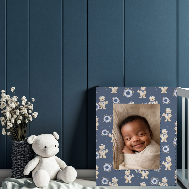 Teddy Bear Sailor Picture Frame 5x7