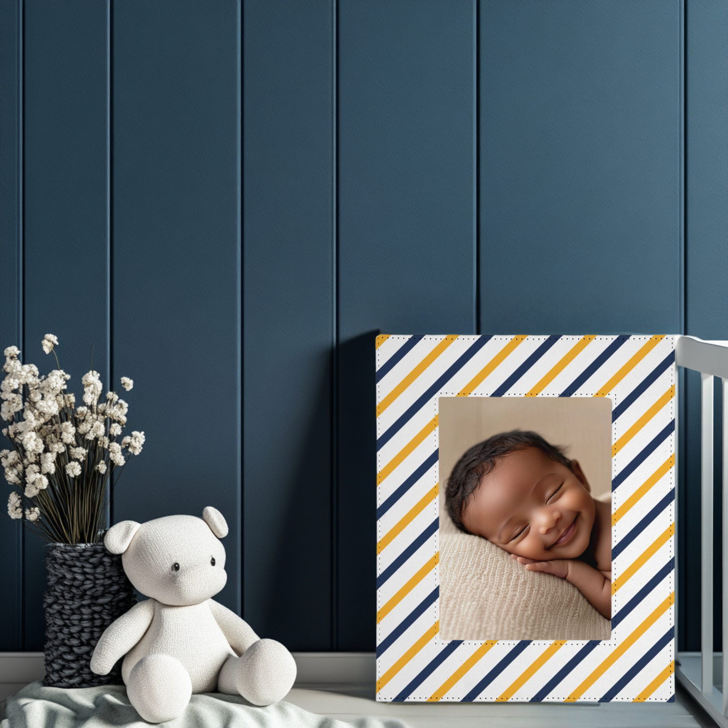 Striped Picture Frame 5x7