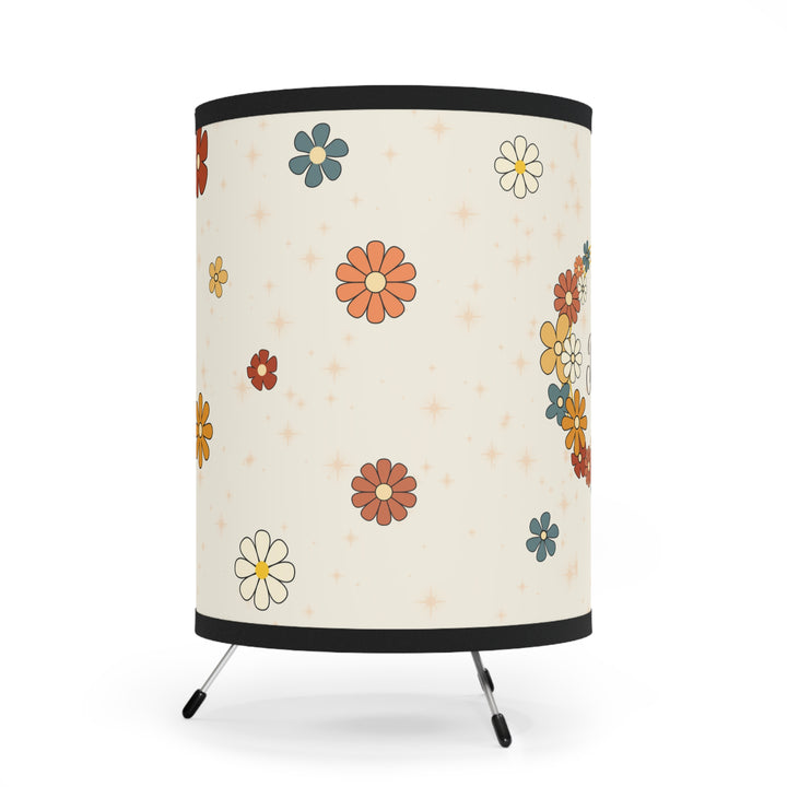 Flower Power Tripod Lamp