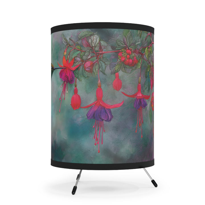 Hummingbird Floral Lamp