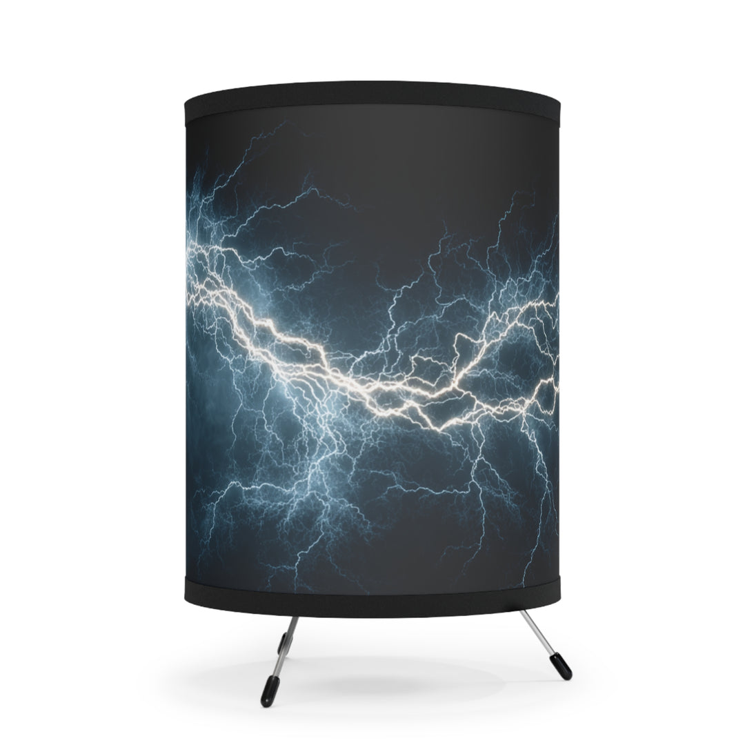 Electric Lightning  Tripod Lamp