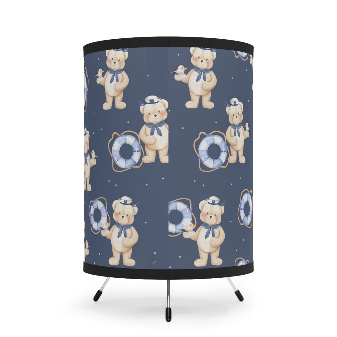 Teddy Bear Sailor Tripod Lamp