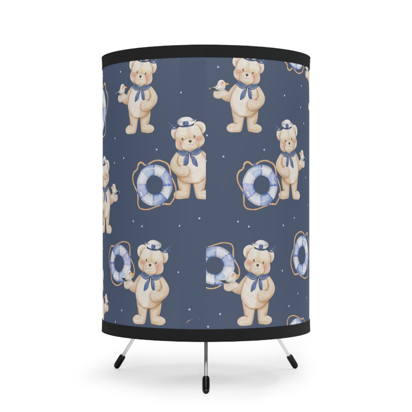 Teddy Bear Sailor Tripod Lamp