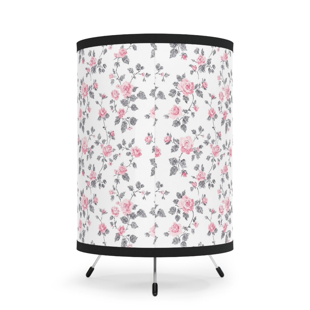 Roses and Lace Tripod Lamp
