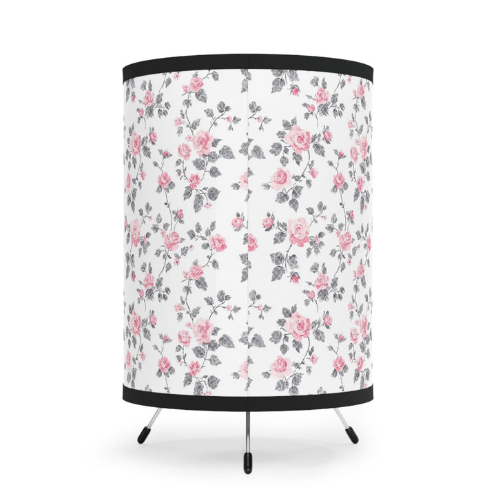Roses and Lace Tripod Lamp