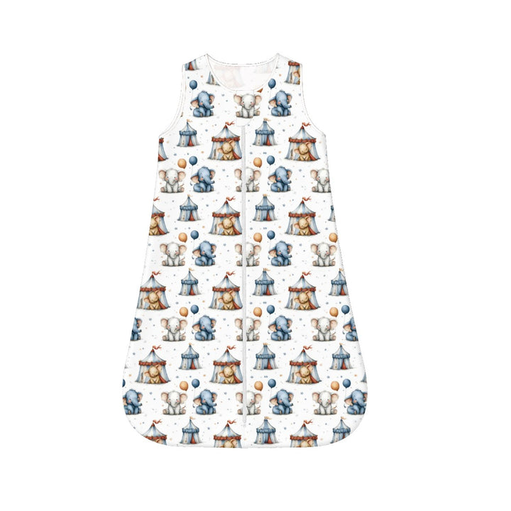 Whimsical Circus Sleeveless Baby Sleep Sack