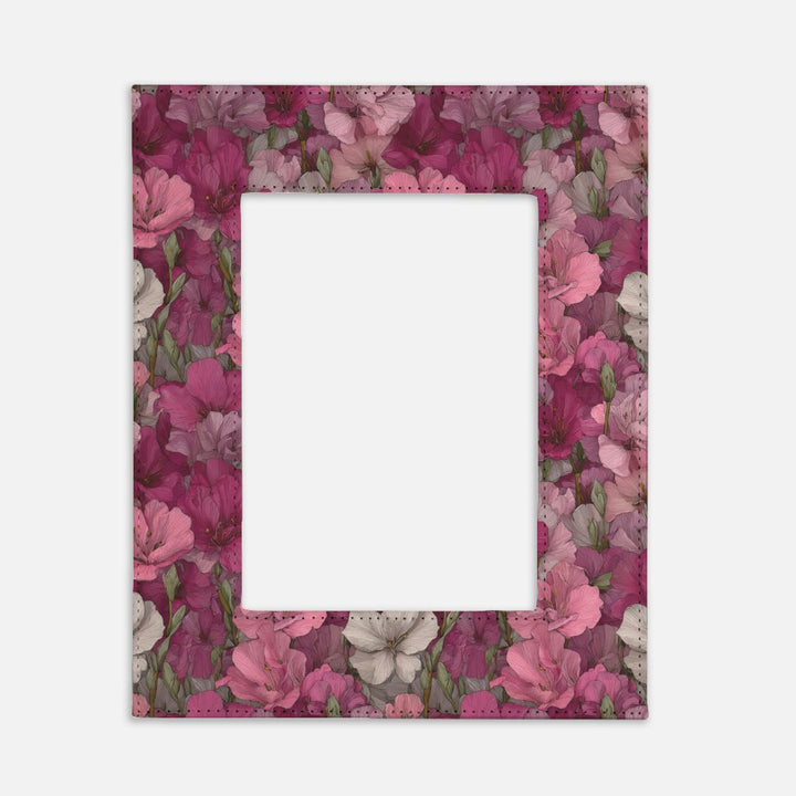 Red Floral Picture Frame