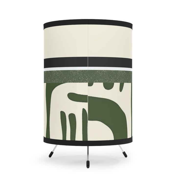 Sage and Cream Tripod Lamp