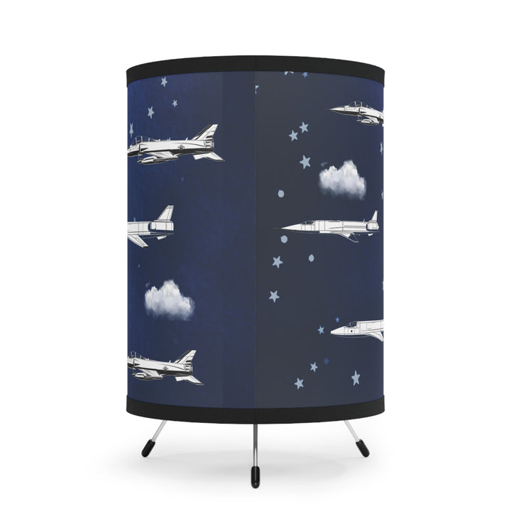 Fighter Jet Tripod Lamp