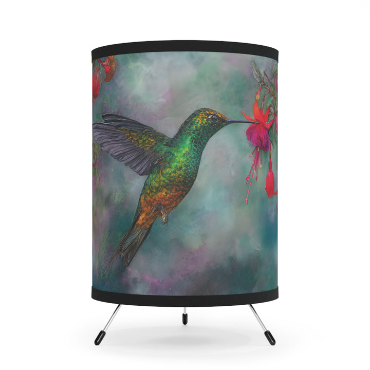 Hummingbird Floral Lamp