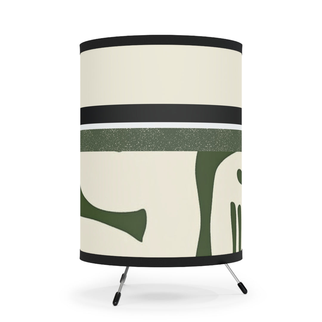 Sage and Cream Tripod Lamp