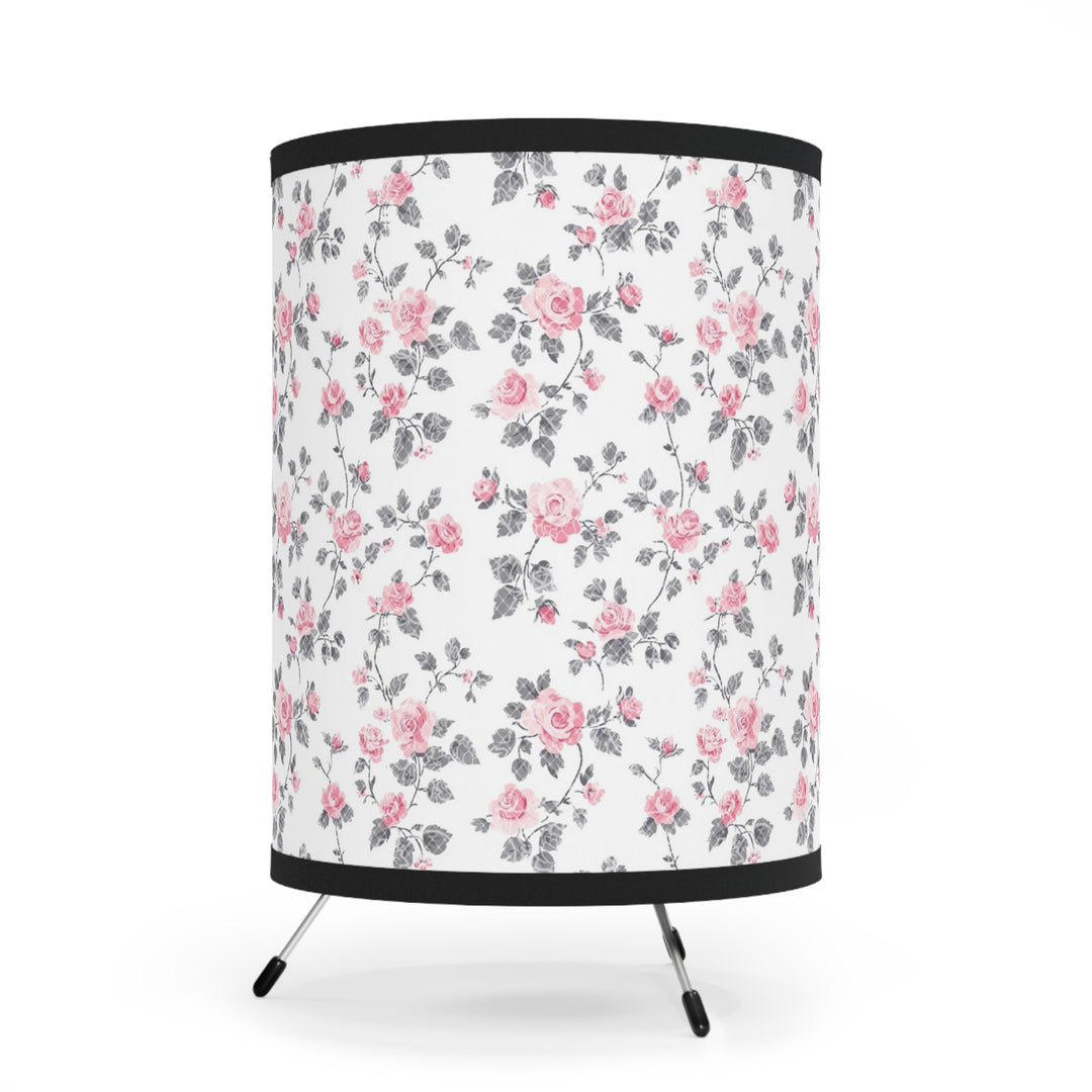 Roses and Lace Tripod Lamp