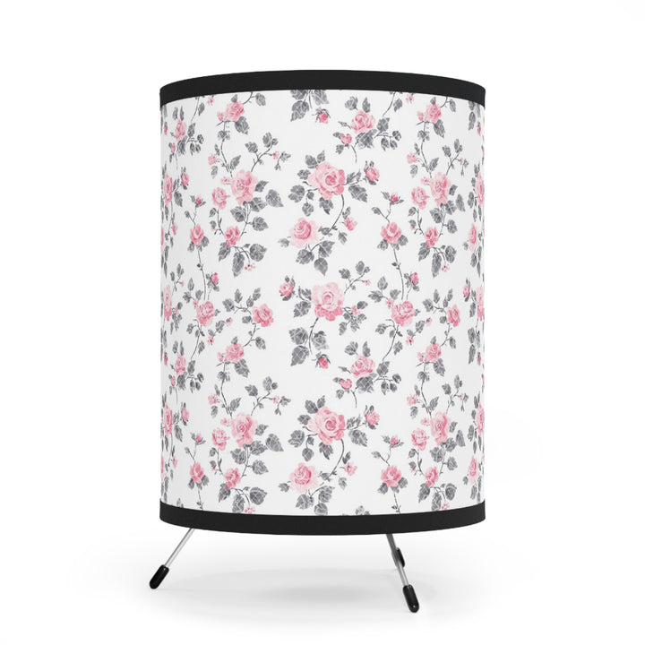 Roses and Lace Tripod Lamp