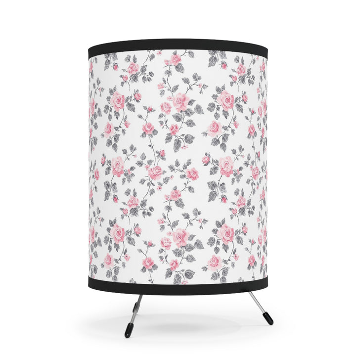 Roses and Lace Tripod Lamp