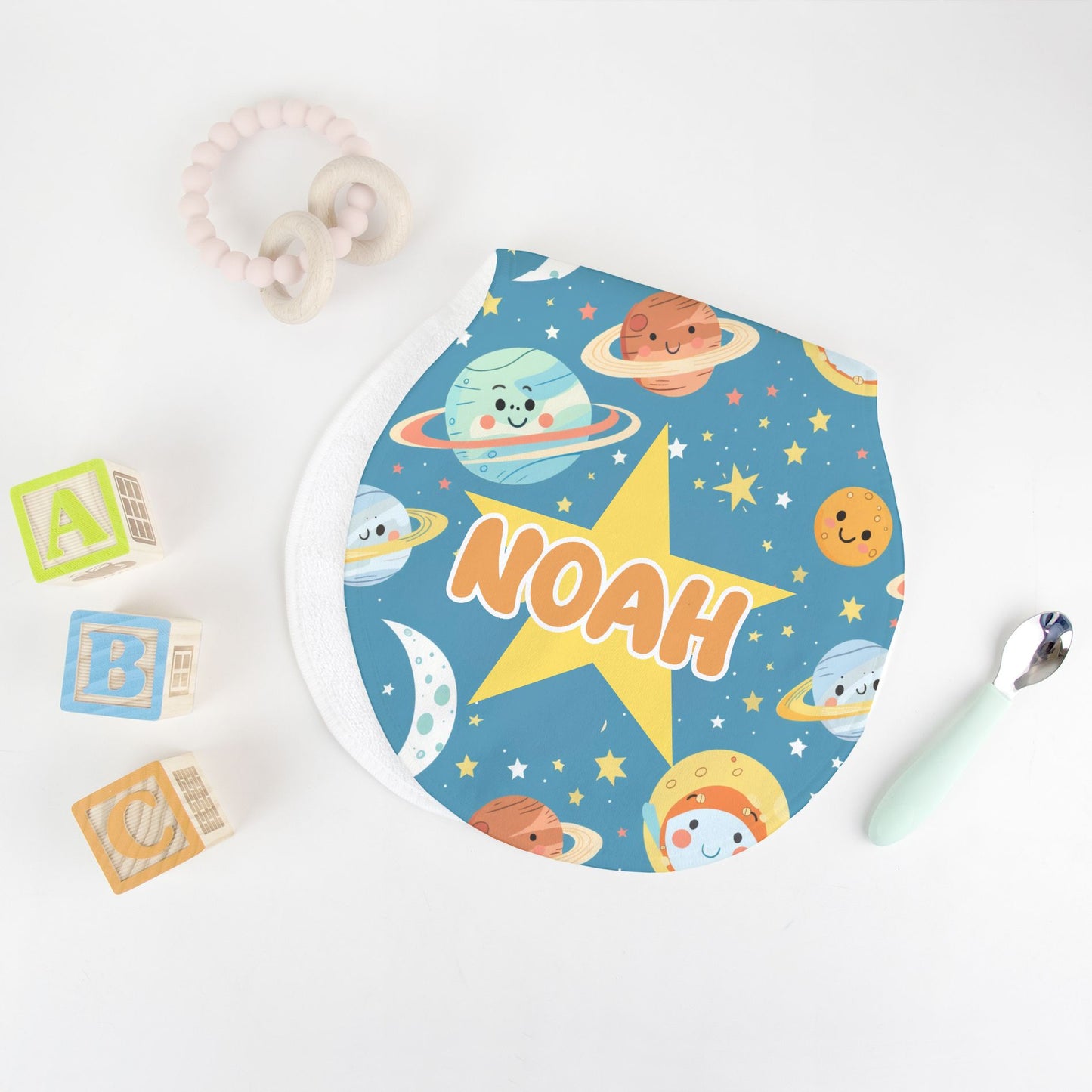 Cuddle up to Cosmo Burp Cloth