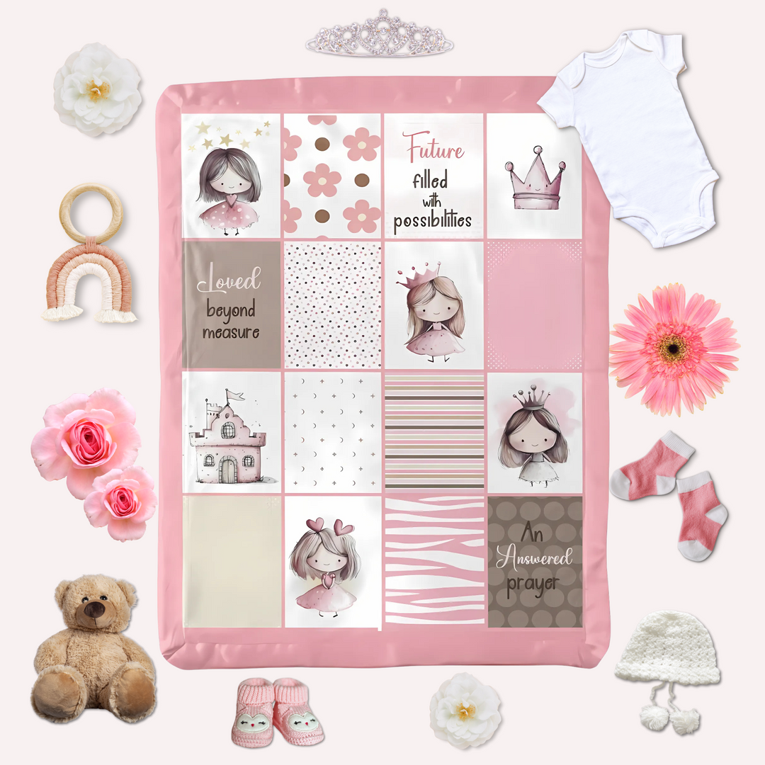 Princess Positive Affirmation Blanket