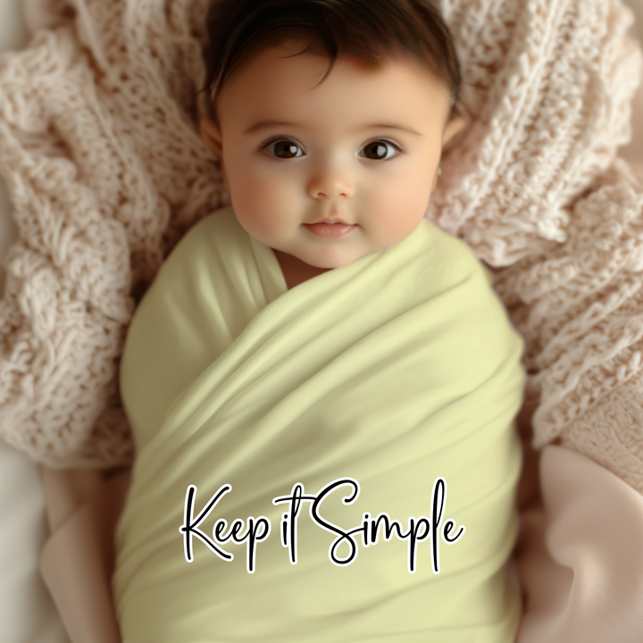 Solid Color Swaddle Blanket