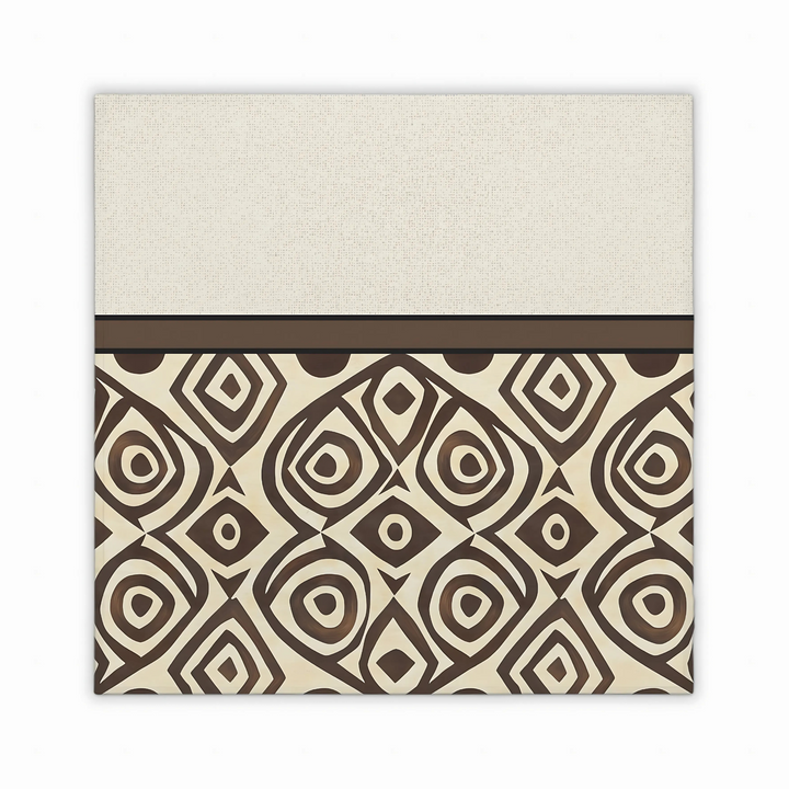 Tribal Monogram Swaddle Blanket