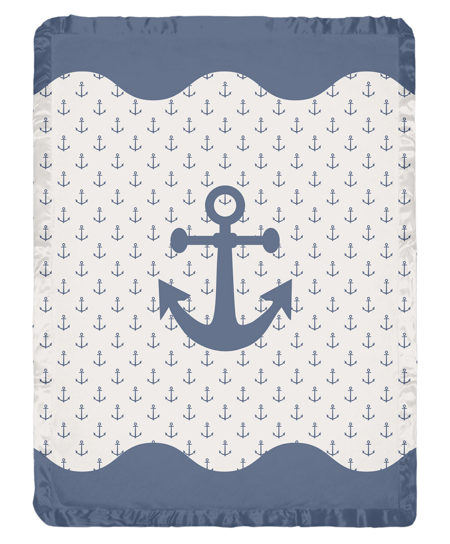 Anchors Away Minky Blanket