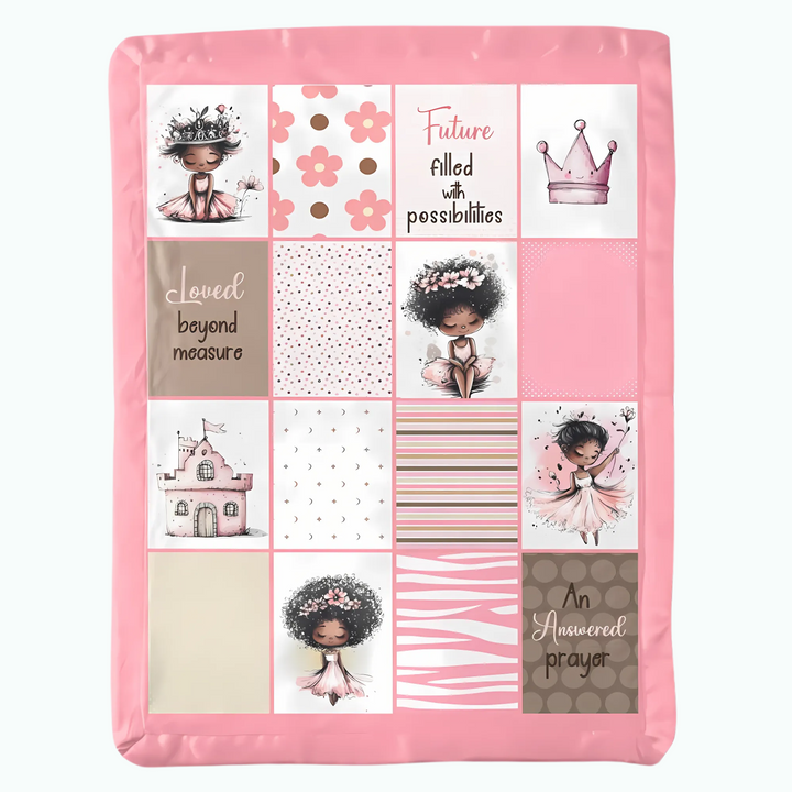 Black Girl Positive Affirmation Blanket