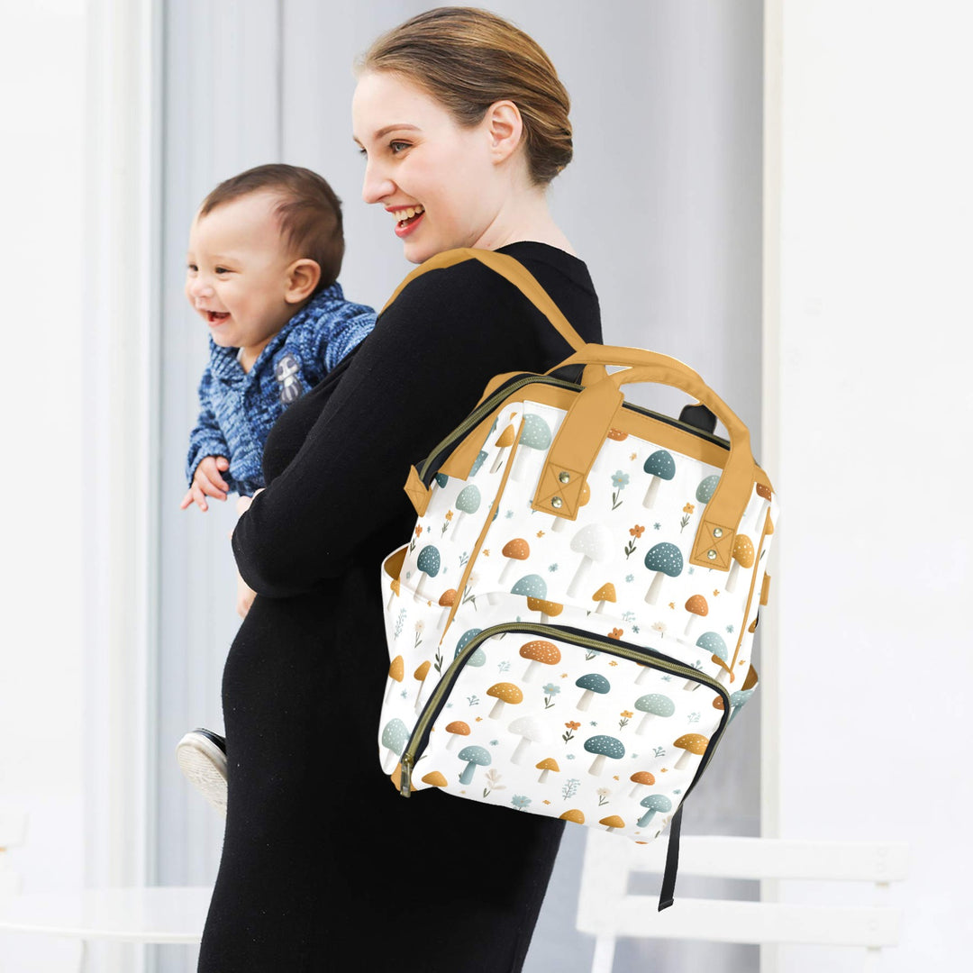 Cute Mushroom Diaper Bag