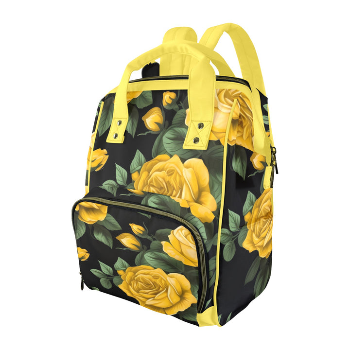 Yellow Rose Diaper Bag