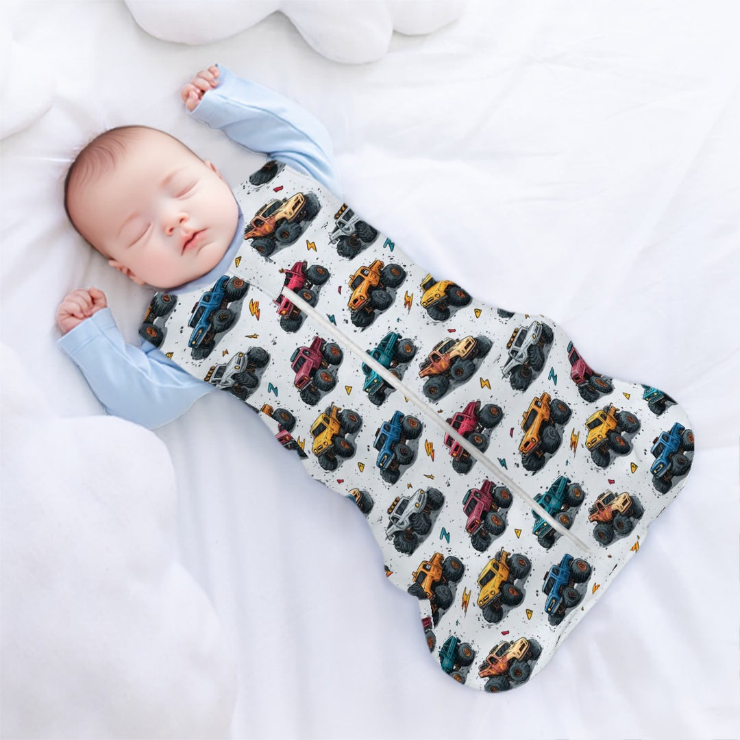 Big Truck Sleeveless Baby Sleep Sack