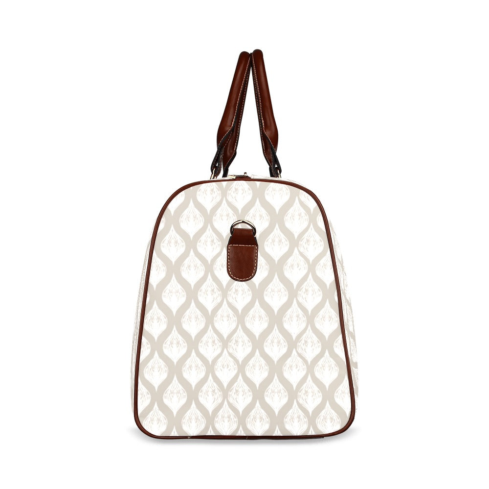 Geometric Tan Bag