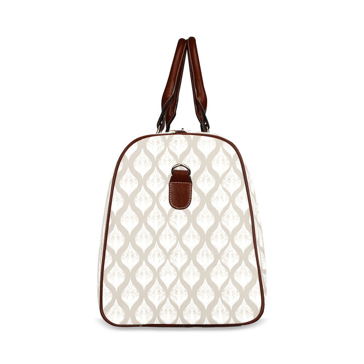 Geometric Tan Bag