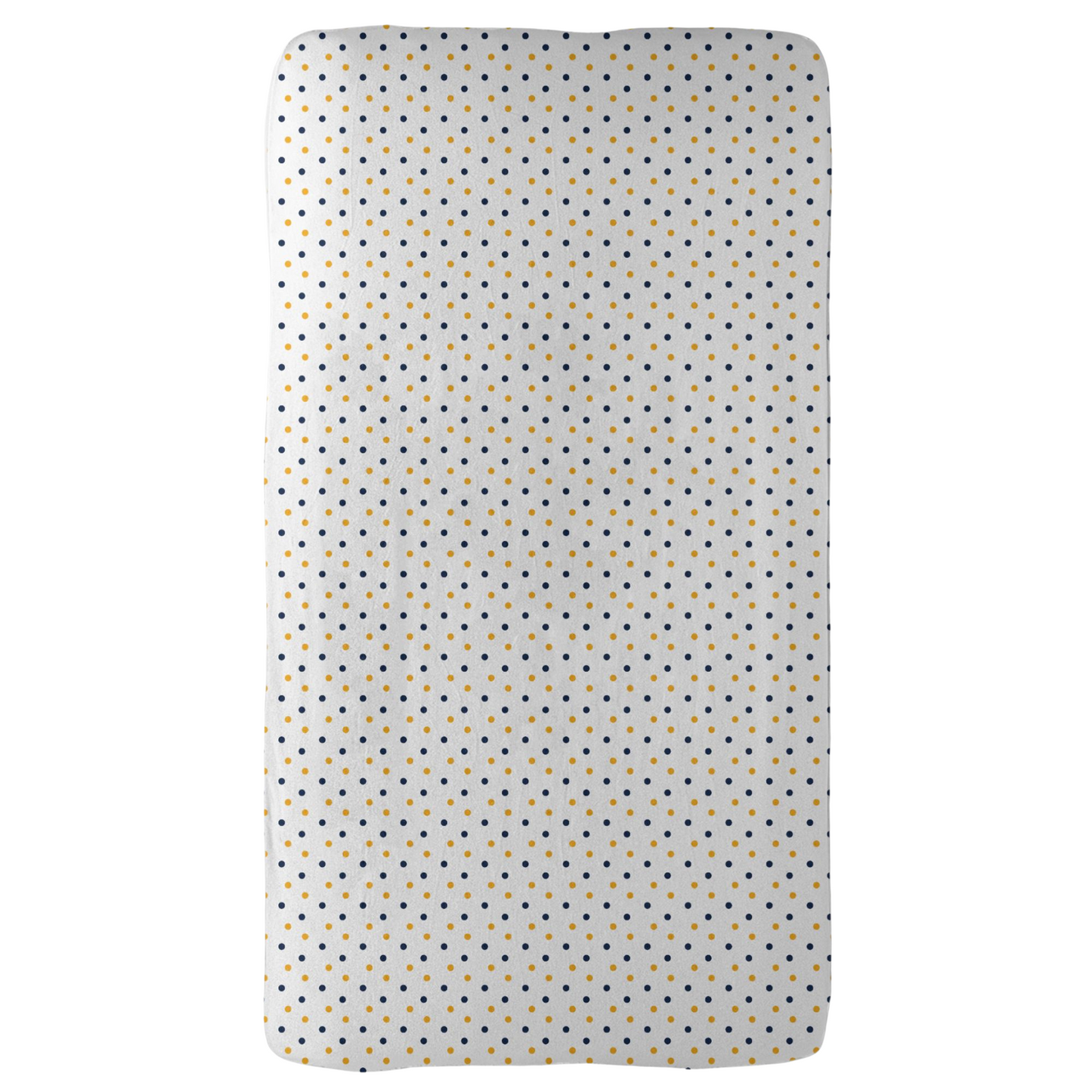 Polka Dot Fitted Crib Sheet