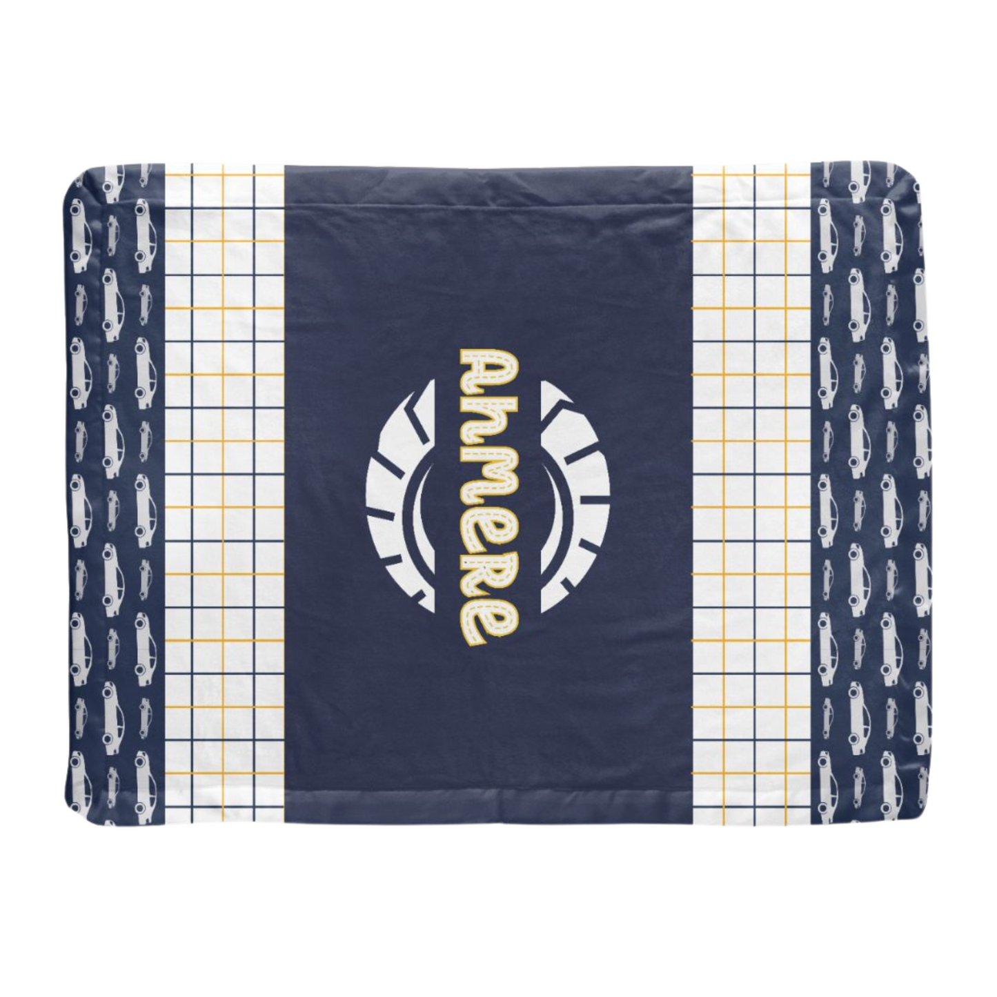 Race Car Minky Blanket