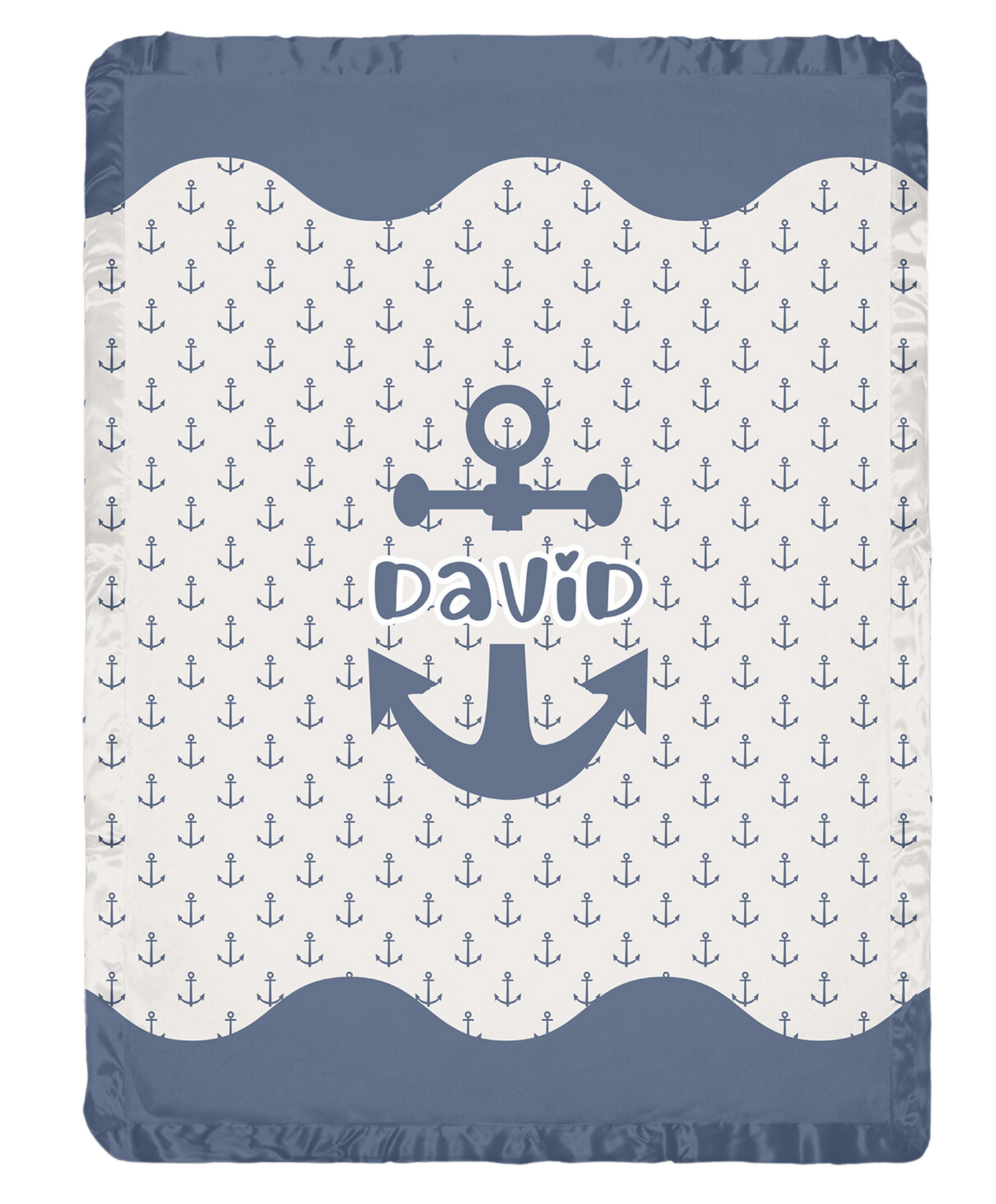 Anchors Away Minky Blanket