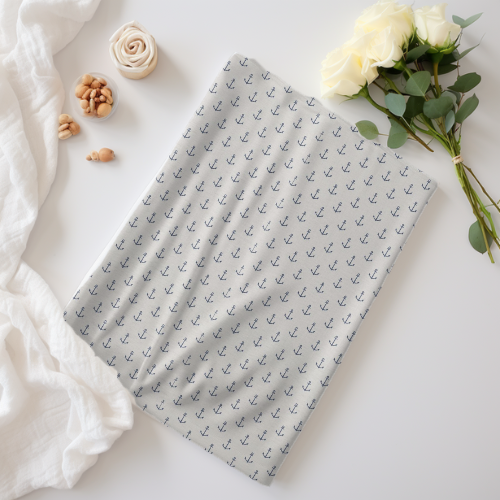Anchors Away Swaddle Blanket