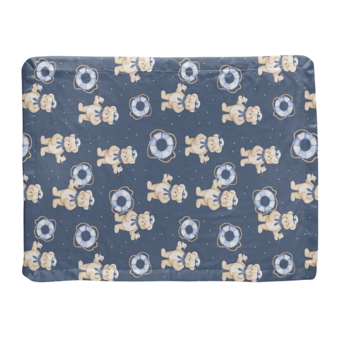 Teddy Bear Sailor Blanket