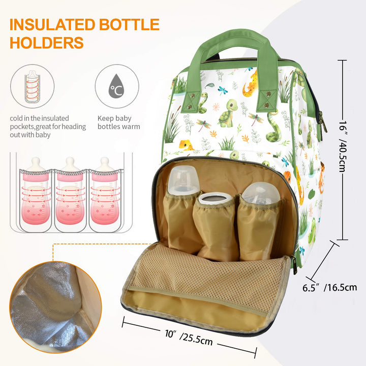 Swamp and Friends Diaper Bag