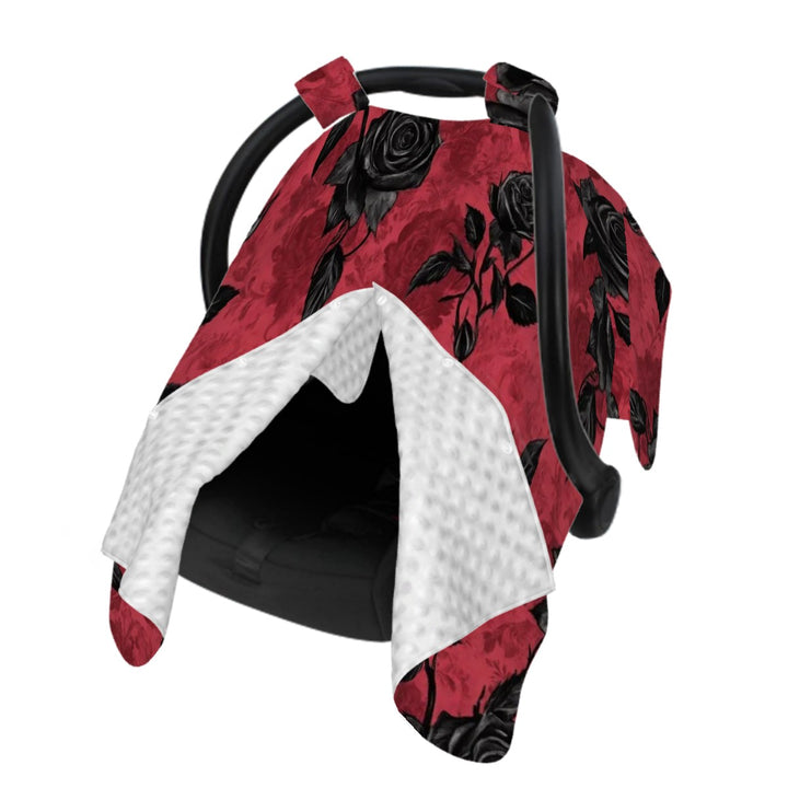 Black Rose Car Seat & Breastfeeding Cover