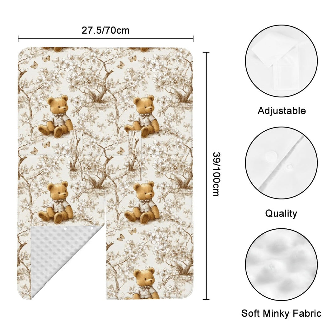 Toile Baby Bear Car Seat Cover