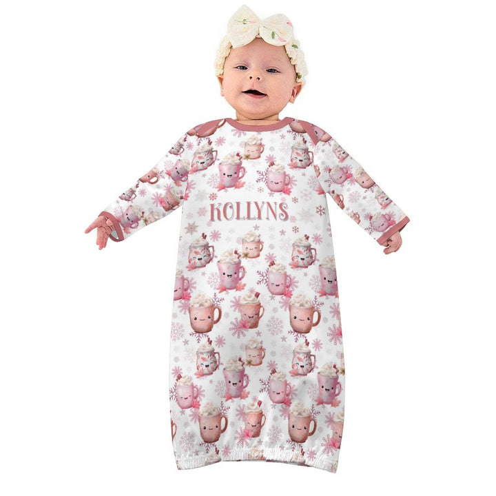 Snowflakes & Cocoa Baby Bodysuit