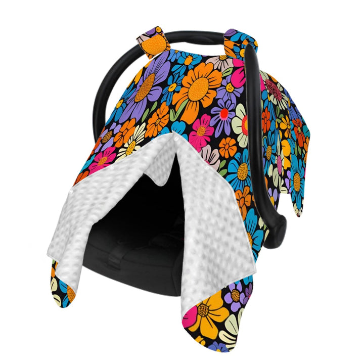Bright Wildflower Car Seat & Breastfeeding Cover