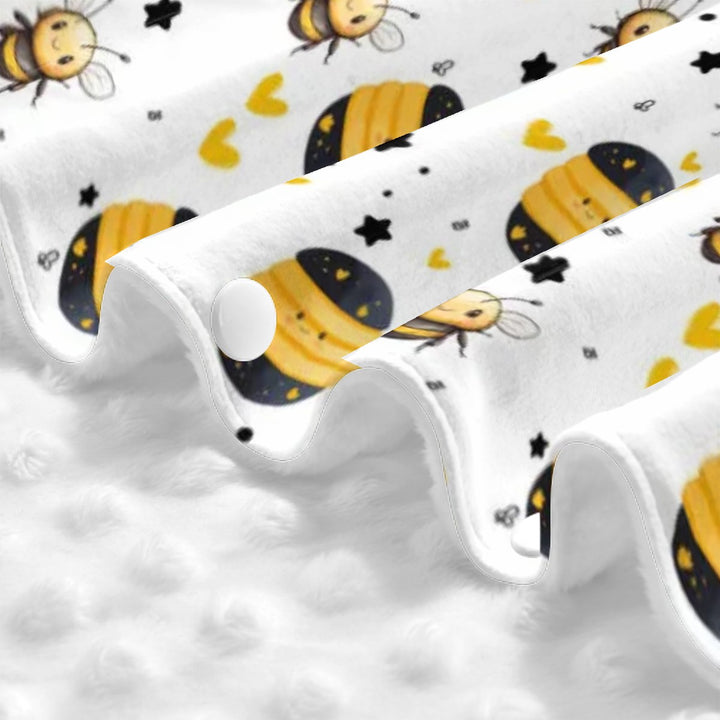 Honey Bee Baby Car Seat Cover