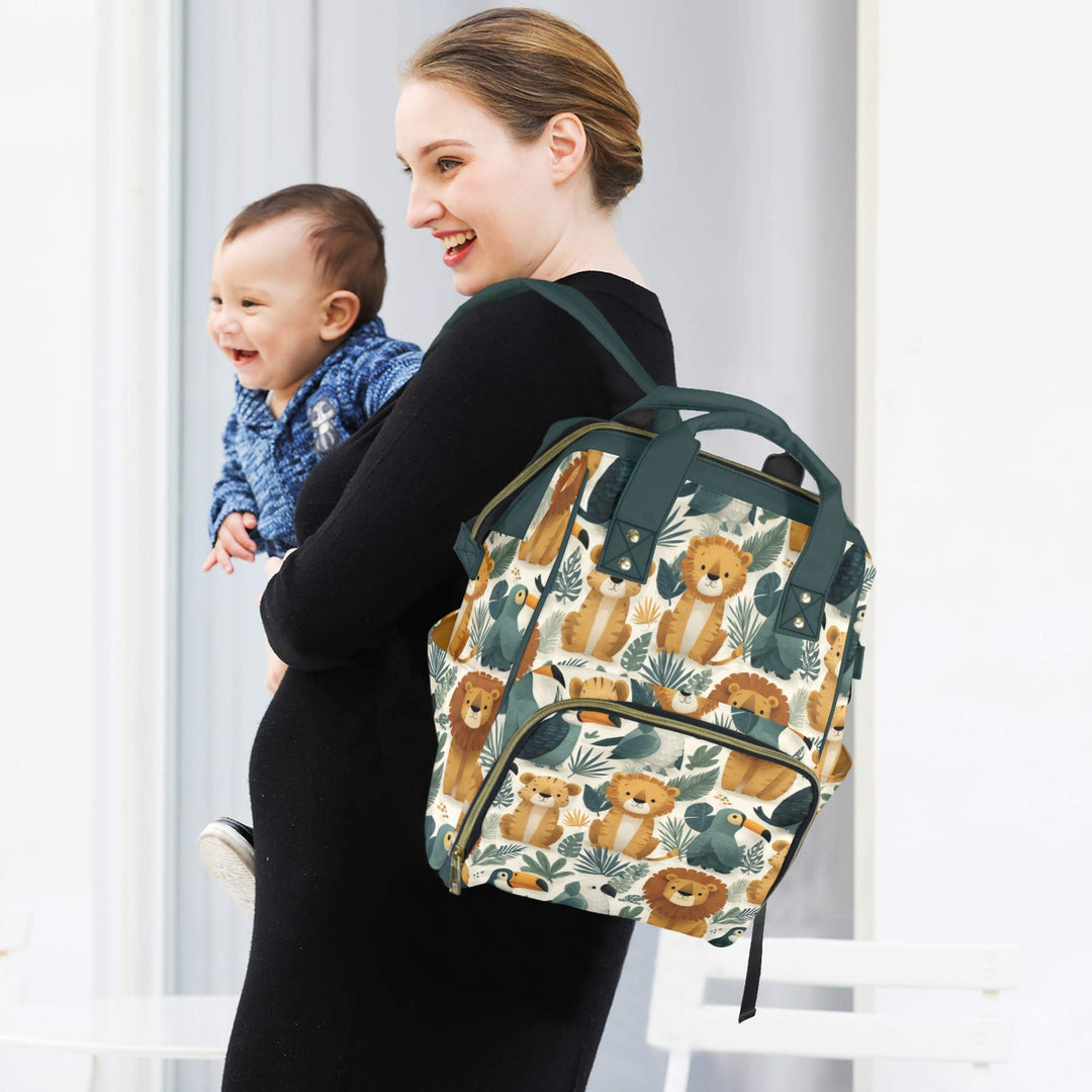 Jungle Animals Diaper Bag