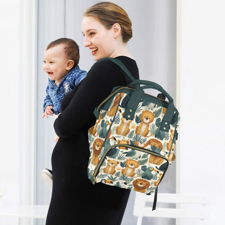 Jungle Animals Diaper Bag