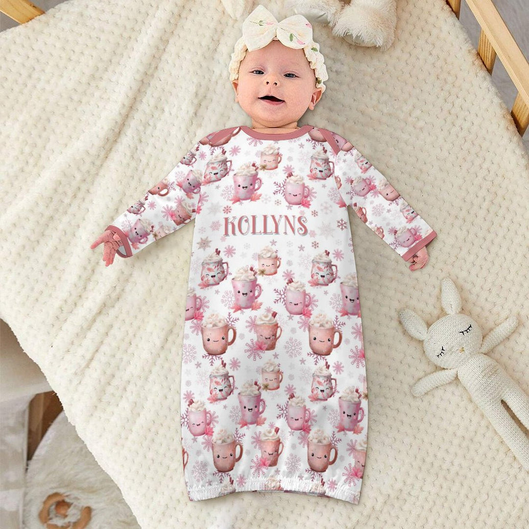 Snowflakes & Cocoa Baby Bodysuit