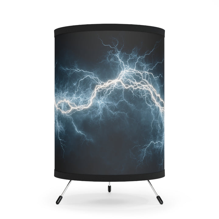 Electric Lightning  Tripod Lamp