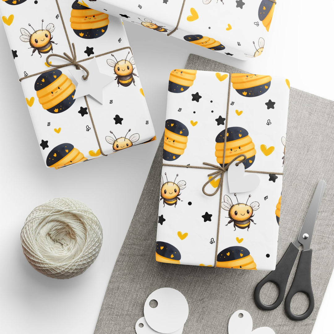 Bumble Bee Wrapping Paper