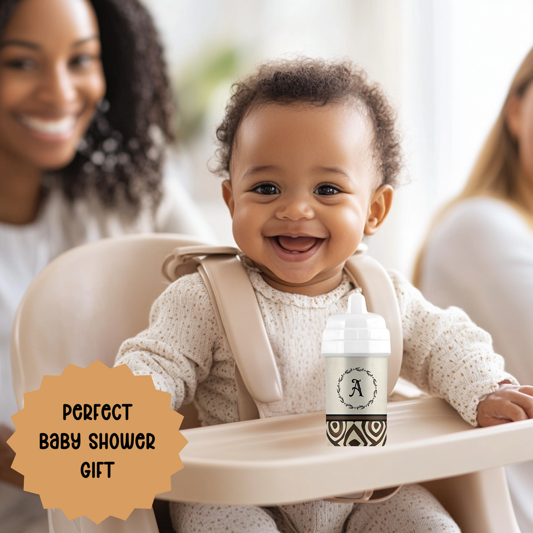 Tribal Monogram Sippy Cup